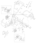 Page C Diagram and Parts List for 21C-64M1066 2010 Troy-Bilt Tiller