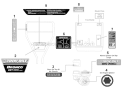 Page D Diagram and Parts List for 21C-64M1066 2010 Troy-Bilt Tiller