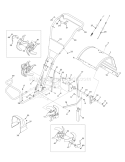 Page B Diagram and Parts List for 21C-654D266 2009 Troy-Bilt Tiller