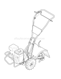 Page D Diagram and Parts List for 21C-654D266 2009 Troy-Bilt Tiller