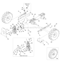 Page A Diagram and Parts List for 21C-654D266 2010 Troy-Bilt Tiller