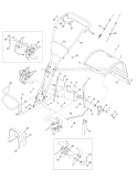 Page B Diagram and Parts List for 21C-654D266 2010 Troy-Bilt Tiller