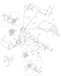Page B Diagram and Parts List for 21C-655A766 2009 Troy-Bilt Tiller