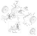 Page A Diagram and Parts List for 21C-655A766 2010 Troy-Bilt Tiller