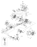 Page B Diagram and Parts List for 21C-65M1011 2009 Troy-Bilt Tiller