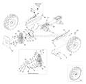 Page A Diagram and Parts List for 21C-65M1011 2010 Troy-Bilt Tiller
