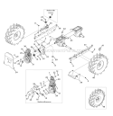 Page A Diagram and Parts List for 21D-644D211 2011 Troy-Bilt Tiller