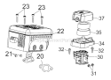 Page A Diagram and Parts List for 21D-64M1011 2012 Troy-Bilt Tiller