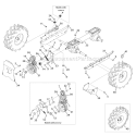Page G Diagram and Parts List for 21D-64M1011 2012 Troy-Bilt Tiller