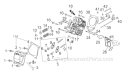 Page D Diagram and Parts List for 21D-64M1066 2012 Troy-Bilt Tiller