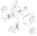 Page G Diagram and Parts List for 21D-64M1066 2012 Troy-Bilt Tiller