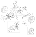 Page A Diagram and Parts List for 21D-654D211 2012 Troy-Bilt Tiller