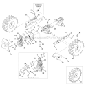 Page A Diagram and Parts List for 21D-655A766 2012 Troy-Bilt Tiller
