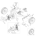 Page G Diagram and Parts List for 21D-65M1066 2011 Troy-Bilt Tiller