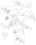 Page H Diagram and Parts List for 21D-65M1066 2012 Troy-Bilt Tiller