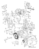 Part Location Diagram of M1223061 Troy-Bilt GUARD-ROLLER RT