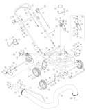 Part Location Diagram of 746P04156 Husky CABLE-CONTROL CLUT