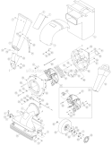 Part Location Diagram of 747-0929A MTD Belt Keeper