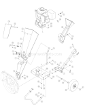 Page A Diagram and Parts List for 24A-414B766 2007 Troy-Bilt Chipper Shredder