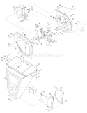 Page B Diagram and Parts List for 24A-414E711 2008 Troy-Bilt Chipper Shredder