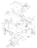 Page A Diagram and Parts List for 24AD597D766 LS33T 2007 Troy-Bilt Log Splitter