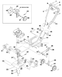 Page A Diagram and Parts List for 25A-128T063 2002 Troy-Bilt Cultivator