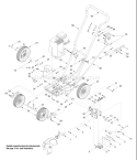 Part Location Diagram of 781-1069 MTD Front Axle Arm