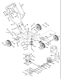 Page A Diagram and Parts List for 25B-554E011 2008 Troy-Bilt Edger