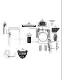 Page B Diagram and Parts List for 25B-554E011 2008 Troy-Bilt Edger