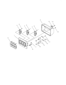 Part Location Diagram of 189165GS Troy-Bilt Nut