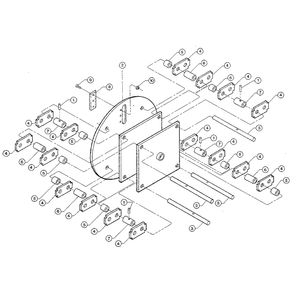 Cylinder Assembly - 5hp And 8hp Models Only Diagram and Parts List for W517025  Troy-Bilt Chipper Shredder