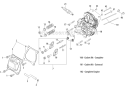 Part Location Diagram of 951-12628A Husky Cylinder Head Assembly