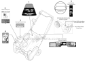 Label Map Diagram and Parts List for 31A-2M5E711 2012 Troy-Bilt Snow Blower