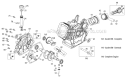 Crankcase Diagram and Parts List for 31AH55Q5766 2012 Troy-Bilt Snow Blower