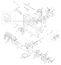 Auger & Auger Housing Diagram and Parts List for 31AH55Q5 2009 Troy-Bilt Snow Blower