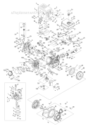 Part Location Diagram of 951-11966 MTD Rocker Arm