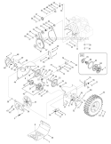 Part Location Diagram of 918-04322A Husky SHAFT ASM-HEX PLNT