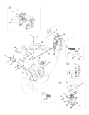 Extended Chute 2-Way & 4-Way Diagram and Parts List for 31AH64Q4711 2011 Troy-Bilt Snow Blower