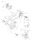 Extended Chute 2-Way & 4-Way Diagram and Parts List for 31AH64Q4766 2011 Troy-Bilt Snow Blower