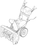 Quick Reference Storm 2840 Diagram and Parts List for 31AH64Q4766 2011 Troy-Bilt Snow Blower
