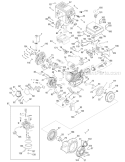 Part Location Diagram of 951-11214 Husky Flywheel