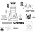 Part Location Diagram of 777X43850 Troy-Bilt Label-Snow:Leftsd/Aug/Hsg:2Ref