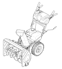 Quick Reference Storm 2840 Diagram and Parts List for 31AH64Q4 2010 Troy-Bilt Snow Blower