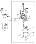 478-Su-10 Carburetor Diagram and Parts List for 31AH64Q4 2010 Troy-Bilt Snow Blower