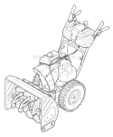 Quick Reference Ah Diagram and Parts List for 31AH6KQ4766 2007 Troy-Bilt Snow Blower