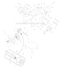 FrameáAssembly Diagram and Parts List for 31AH7T74063 2003 Troy-Bilt Snow Blower