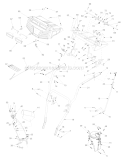 Handleá&áControlsáAssembly Diagram and Parts List for 31AH7T74063 2003 Troy-Bilt Snow Blower