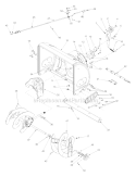 General Assembly Diagram and Parts List for 31AH7T74063 2004 Troy-Bilt Snow Blower