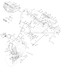 Handle Panel & Discharge Chute Diagram and Parts List for 31AH9777766 2009 Troy-Bilt Snow Blower