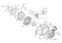 490-Sua Starter & Blower Housing Diagram and Parts List for 31AH97P7711 2011 Troy-Bilt Snow Blower